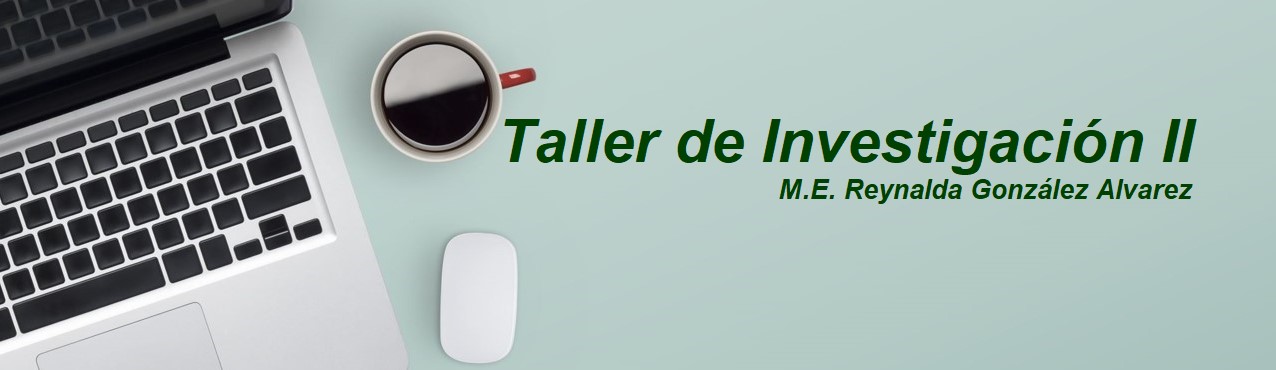 TALLER DE INVESTIGACIÓN II