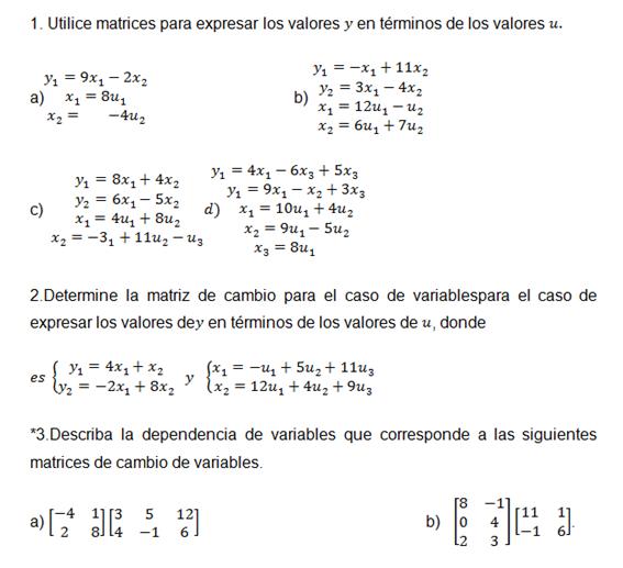 Álgebra lineal